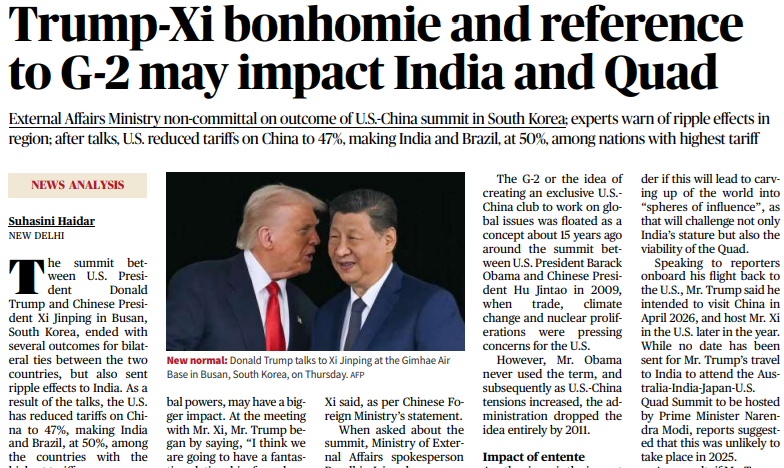 Daily Current Affairs 31 October 2025